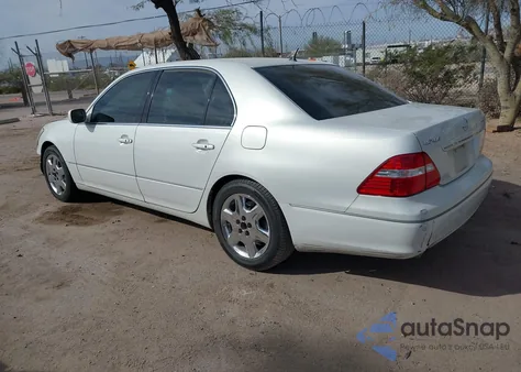 2004 Lexus Ls 430 from USA, damaged, VIN JTHBN36F640151856